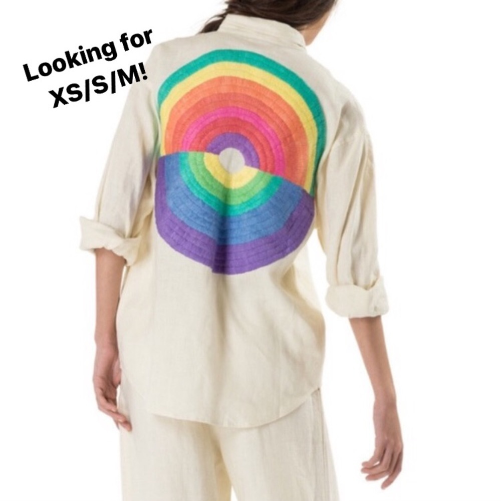 ISO Mara Hoffman Shirt in XS, S, or M!!